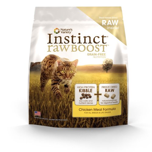 Instinct Raw Boost GrainFree Chicken Meal Formula Dry Cat Food by