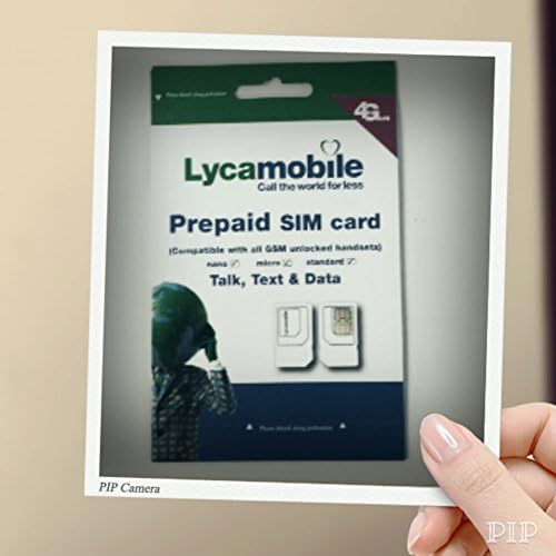 Lycamobile Preloaded Sim Card with $23 Monthly Plan Included FREE iPHONE EJECTOR PIN