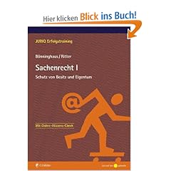 Sachenrecht I: Schutz von Besitz und Eigentum (JURIQ Erfolgstraining)
