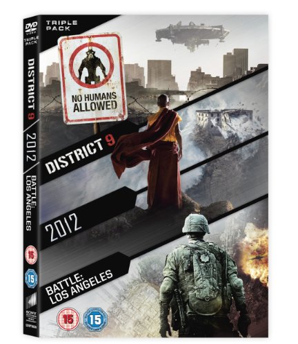  District 9 / 2012 / Battle: Los Angeles Triple Pack [DVD] cd cover