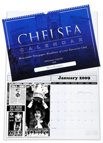 Chelsea Football Club 2009 Historic Calendar
