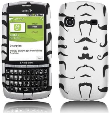 Unique, Fun & Cool Hard Case for Samsung Replenish / M580 Trendy Design Mustache Mustaches Faceplate