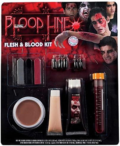 Totally Ghoul Flesh and Blood Kit Halloween Accessory