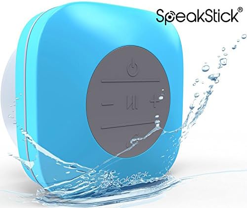 SpeakStick Classic Waterproof Bluetooth Shower Speaker With 2016 Design - Blue