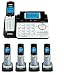 VTech DS6151 2-Line Expandable Cordless Phone with Digital Answering System and Caller ID with 4 Extra DS6101 Handsets