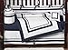 Sweet Jojo Designs 9-Piece Contemporary White and Navy Modern Hotel Baby Boy Girl Unisex Bedding Crib Set