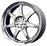 MB Wheels Seven X Silver Machined Wheel (13x5