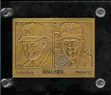 1994 Highland Mint LIMITED EDITION Mint Card MLB Baseball Collectible Bronze: Nolan Ryan - Texas Rangers - New York Mets - 1993 Pinnacle NOW & THEN