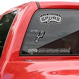 NBA San Antonio Spurs 11x17 Window Clings Sheet