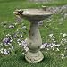 Antique Ceramic Birdbath