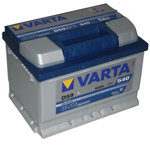 VARTA D59 Blue Dynamic / Autobatterie / Batterie 