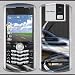 Blackberry 8100 Pearl silver abstract Skin 31021