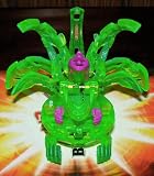 BAKUGAN SEASON 2 VESTROIA BAKUNEON NEW LOOSE TRANSLUCENT VENTUS LIME GREEN INGRAM 600G RARE!