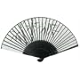 Japanese Paper Handheld Fan, Bamboo HF-168