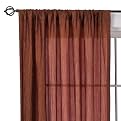 Home Cushed Taffeta Window Panel - Copper (48x84")