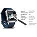 iGK Screen Protector for Fitbit Blaze Smart Watch, Tempered Glass, 2.5D Round Egde, HD Ultra Clear Film - 3 Count