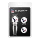 Houston Texans Cool Tool Cap Clip and Ball Marker Clamshell Pack