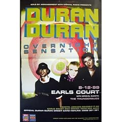 Duran Duran - Riesenposter Overnight Sensation, 8.12.99