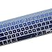 Litop Gradient Thin Silicone Keyboard Cover Keyboard Skin for Apple 13