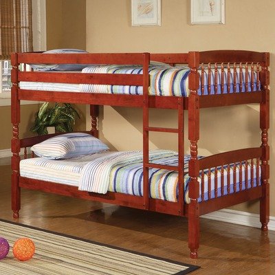 CreeksideTwin Over Twin Bunk in Cherry