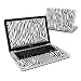 Zebra Stripes Design Protector Skin Decal Sticker for Apple MacBook PRO 13 inch Aluminum (w/ SD card slot released in 2009)