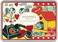 Cavallini ValenTine's Mailing Sets, 24 Assorted Cards with Envelopes