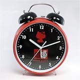 Hello Kitty Alarm Clock - Black Clock Face (Red Casing)