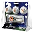 Syracuse Orangemen NCAA 3 Ball Gift Pack w/ Kool Tool