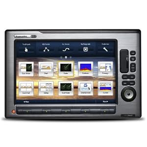Raymarine E140W 14.1-Inch Waterproof Marine GPS and Chartplotter with Sounder by