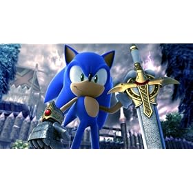 SONIC: & The Black Knight Large A2 Canvas Art Print Poster New