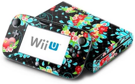 Betty Design Protective Decal Skin Sticker (High Gloss Coating) for Nintendo Wii U Console + Controller Device (Set)