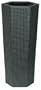 DMC Products 40-Inch Hexagon Resin Wicker Vista Planter