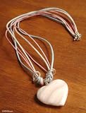 Rose calcite necklace, 'Remember'