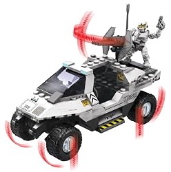 Mega Bloks Halo UNSC Warthog (colors and styles may vary)