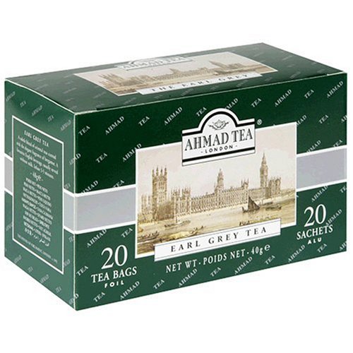 Ahmad Tea Earl Grey Tea, Tea Bags, 20-count Boxes by Ahmad Tea