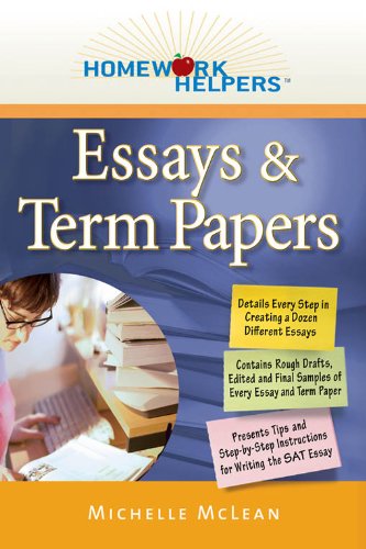 Homework Helpers: Essays & Term Papers (Homework Helpers (Career Press))