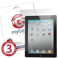 myGear Products RashGuard Screen Protector Film for iPad 2 - (3 Pack) Anti-Fingerprint