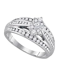 0.62CTW-DIA FASHION BRIDAL RING