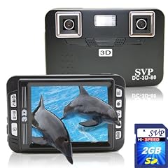SVP�DC-3D-80�Black�3D-Digitalkamera mit�2,8 "Barrier�3D-Display�und 2 GB�SDCard