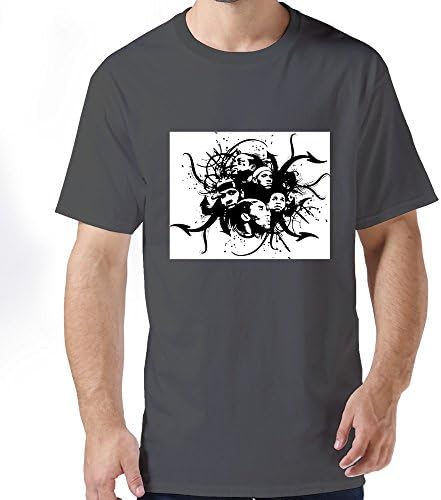 NBA Star Personalized Custom Men's T-shirt S DeepHeather