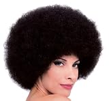 Black Afro Wig, One Size fits Most