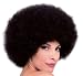 Black Afro Wig, One Size fits Most