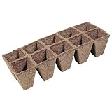 Buy Jiffy Strips 516 - Square Peat Pots 1.75 x 2-4 Strips by Hirts%3A Seed Starting