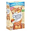 Crystal Light Peach Tea, Iced Tea Mix, (32-Quart) 4-Ounce Boxes (Pack of 5)