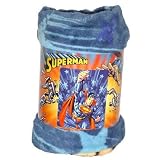 Superman 50 x 60 Micro Raschel Throw