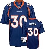 Terrell Davis Navy Reebok NFL Premier 1998 Throwback Denver Broncos Jersey