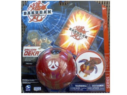 Childrens Toyshop  Toys : Bakugan Deka Pyrus Red Preyas - Series 1