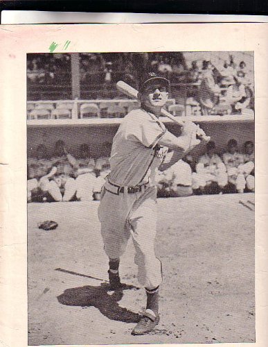 Erv Dusak St. Louis Cardinals Baseball Magazine Photo circa 1949