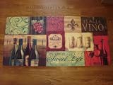 51oVKlKs2XL. SL160  Apache Mills Stain Proof Kitchen Mat   20 X 42   Wine, Food & Friends