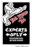TAE KWON DO ~Sign~ parking martial arts black belt gift